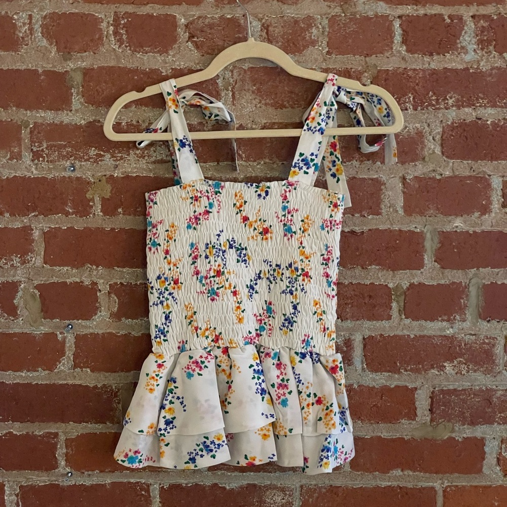 NWT medium All Things Mochi silk top